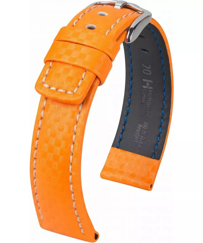 Λουράκι Hirsch Carbon L 24 mm 02592076-2-24