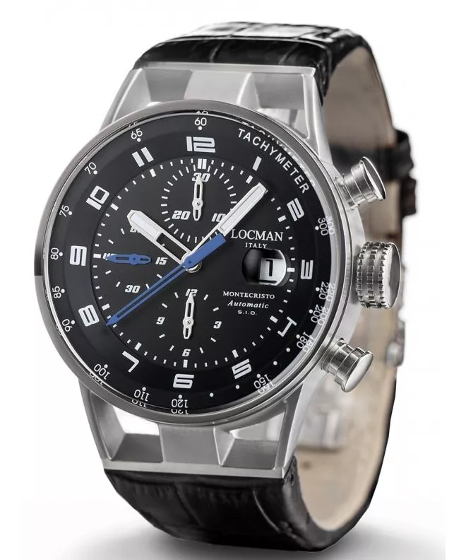 Ρολόι Ανδρικά Locman Montecristo Automatic Chronograph 0516A01S-00BKBLPK