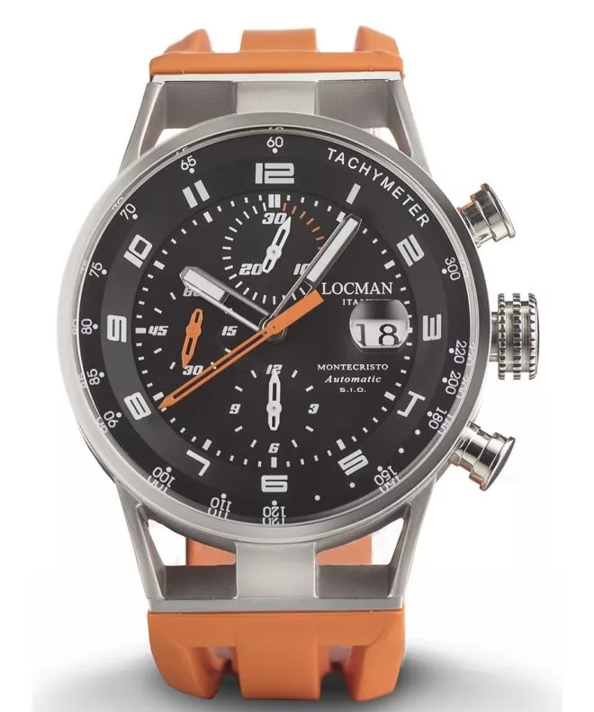 Ρολόι Ανδρικά Locman Montecristo Automatic Chronograph 0516A01S-00BKORSO