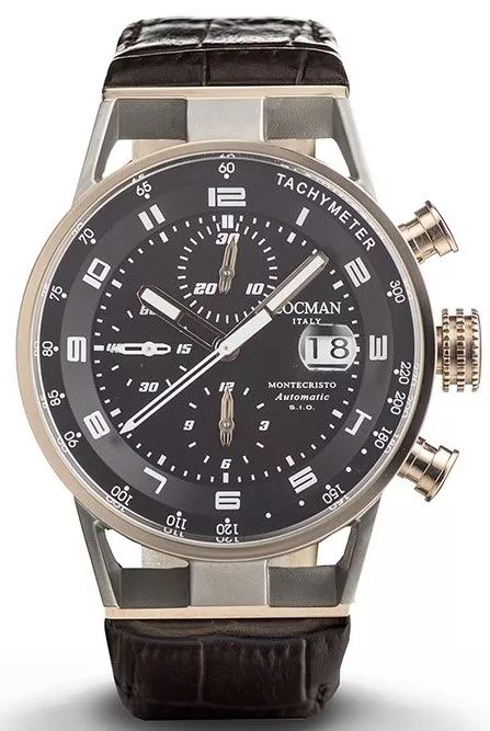Ρολόι Ανδρικά Locman Montecristo Chronograph Automatic 0516M01S-00BKWHPK