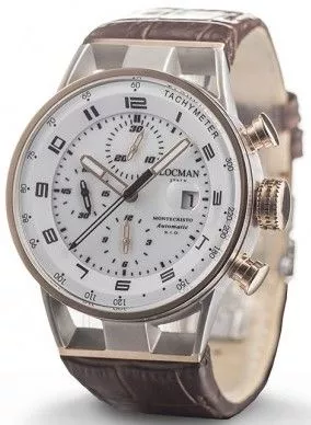 Ρολόι Ανδρικά Locman Montecristo Chronograph Automatic 0516M08S-00WHBKPN