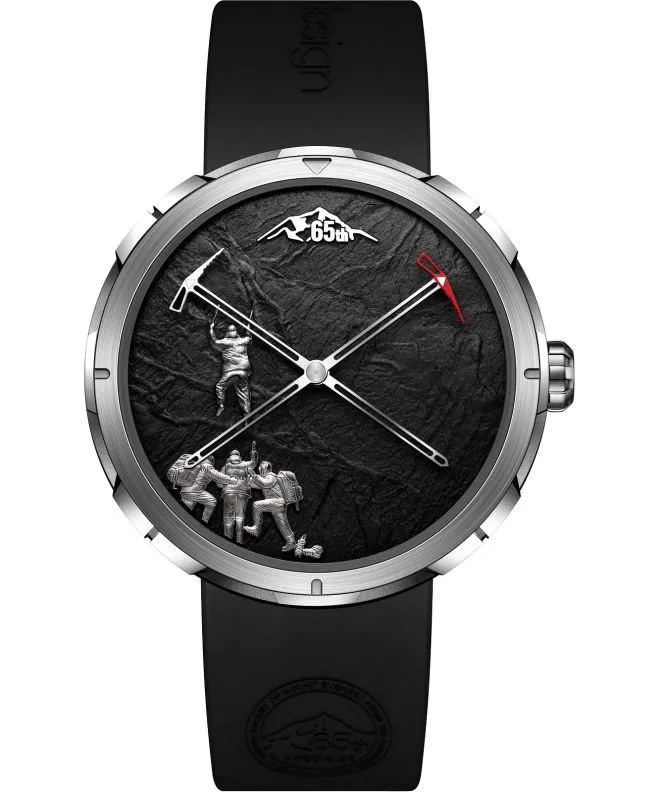 Ρολόι για Γυναίκες και Άνδρες Ciga Design Tourbillon Everest Summit Automatic Titanium U053-TT01-6B
