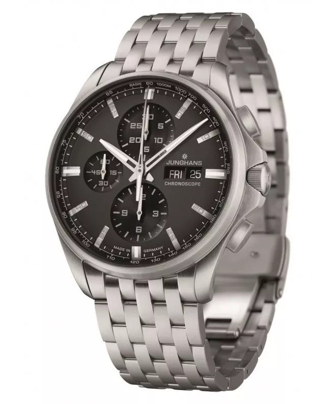 Ρολόι Ανδρικά Junghans Meister S Chronoscope ENG 027/4024.45