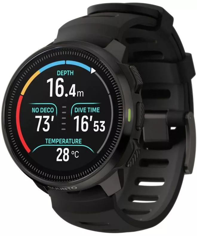 Suunto Ocean All Black Ρολόι Κατάδυσης Και Εξωτερικών Χώρων [Sapphire Glass] SS050982000