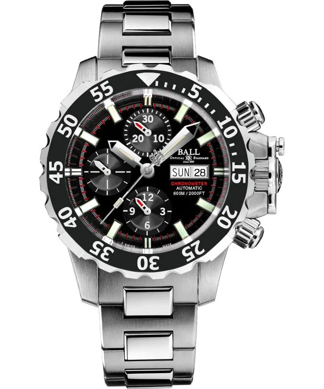 Ρολόι Ανδρικά Ball Engineer Hydrocarbon NEDU Chronometer Automatic Titanium Chronograph DC3226A-S4C-BK