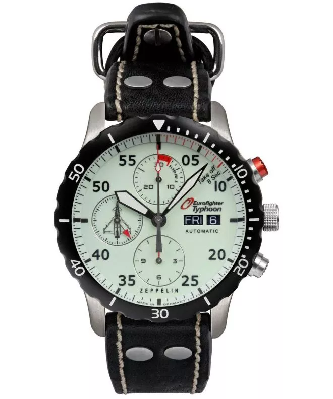 Ρολόι Ανδρικά Zeppelin Eurofighter Automatic Chronograph Limited Edition 7218-5