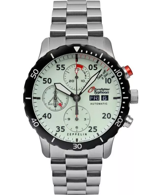 Ρολόι Ανδρικά Zeppelin Eurofighter Automatic Chronograph Limited Edition 7218M-5