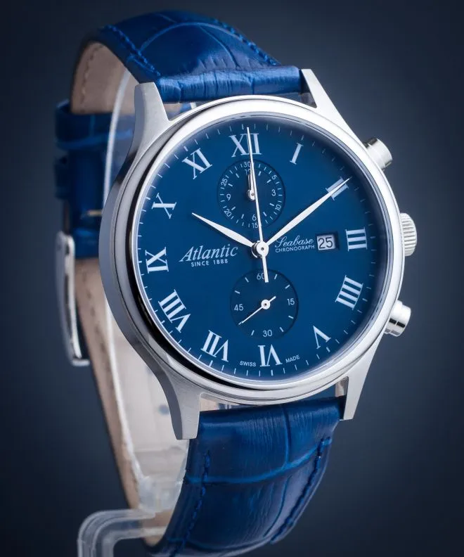 Ρολόι Ανδρικά Atlantic Seabase Chronograph 64452.41.58