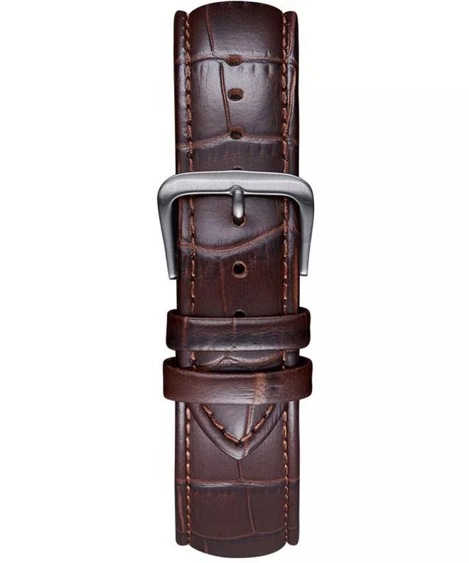 Λουράκι Meller Crocodile Brown Gunmetal 20 mm GST-1.2BROWN