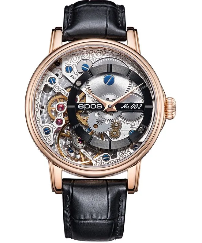 Ρολόι Ανδρικά Epos Oeuvre D'Art Verso Skeleton Limited Edition 3435.313.24.15.25