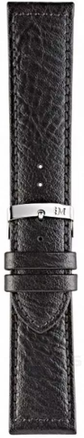Λουράκι Morellato Panamera Cuoio Rugato Nero 20 mm A01X4938C22019CR20