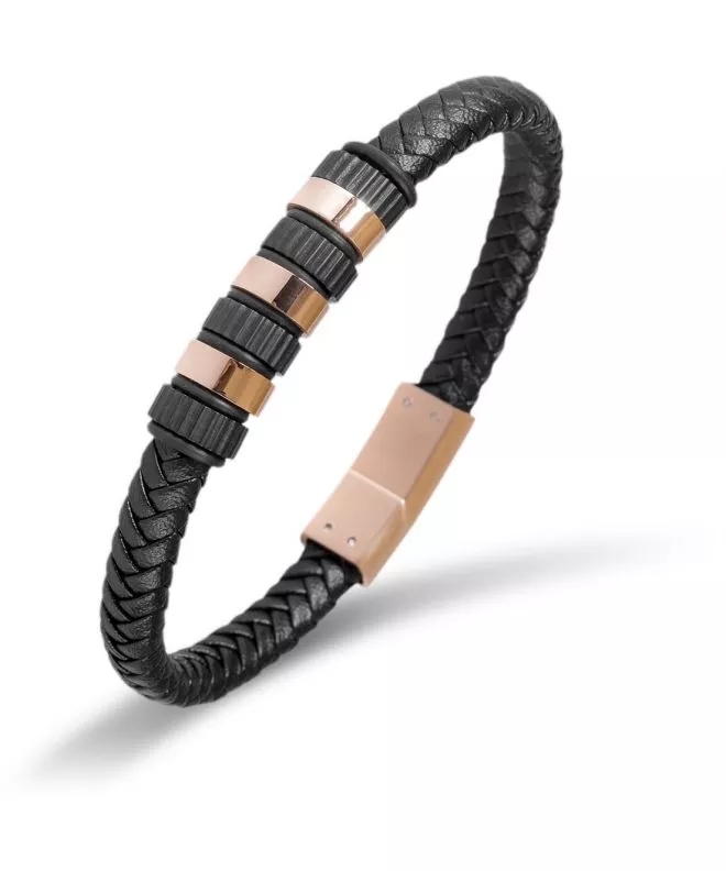 Βραχιόλι Ανδρικά Pierre Ricaud Black PR615.9BL
