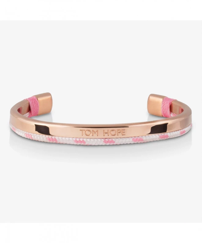 Βραχιόλι Tom Hope Hybrid 2 Pearl Pink M TM0426