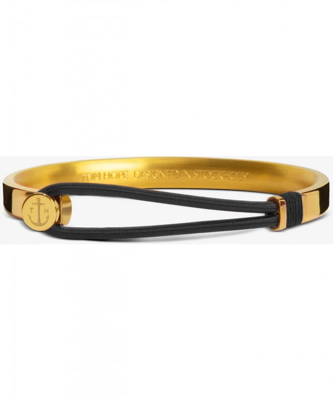 Βραχιόλι Tom Hope Hybrid 3 24K Black M TM0471