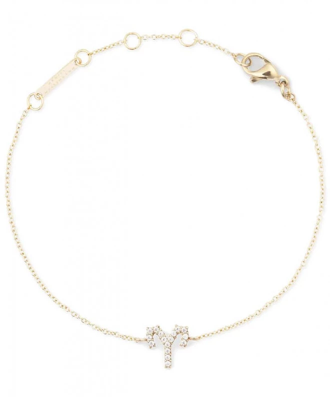 Βραχιόλι Daniel Wellington Crystal Zodiac Chain Gold Aries DW00400907