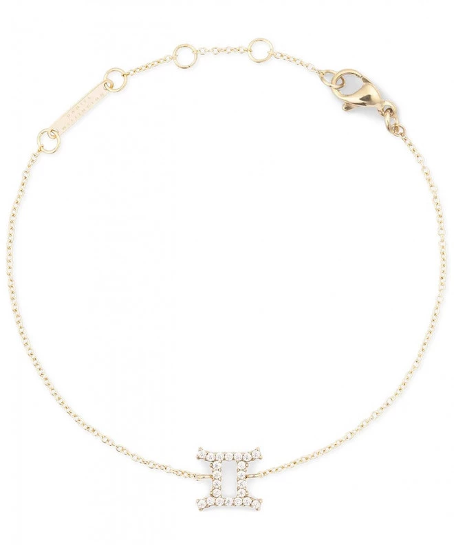 Βραχιόλι Daniel Wellington Crystal Zodiac Chain Gold Gemini DW00400909