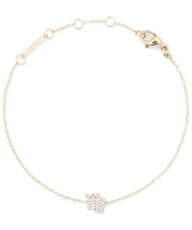 Βραχιόλι Daniel Wellington Crystal Zodiac Chain Gold Virgo DW00400912