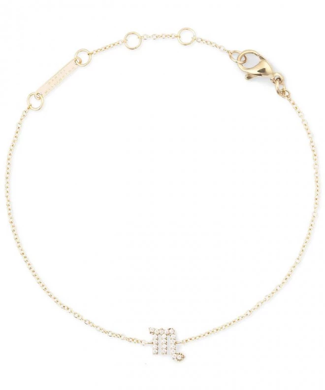 Βραχιόλι Daniel Wellington Crystal Zodiac Chain Gold Scorpio DW00400914