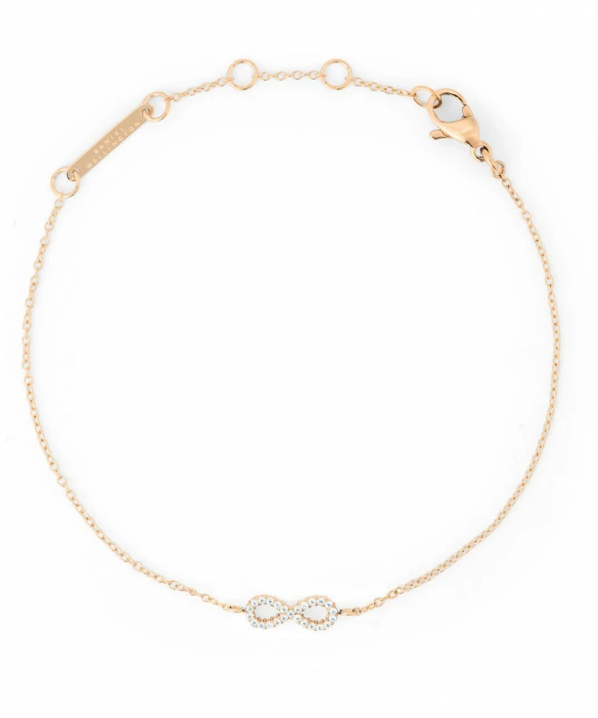 Βραχιόλι Daniel Wellington Mirelle Infinity Rose Gold DW00401627