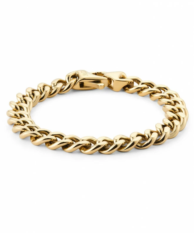 Βραχιόλι Daniel Wellington Ellipse Cuban Chain Gold DW00401662
