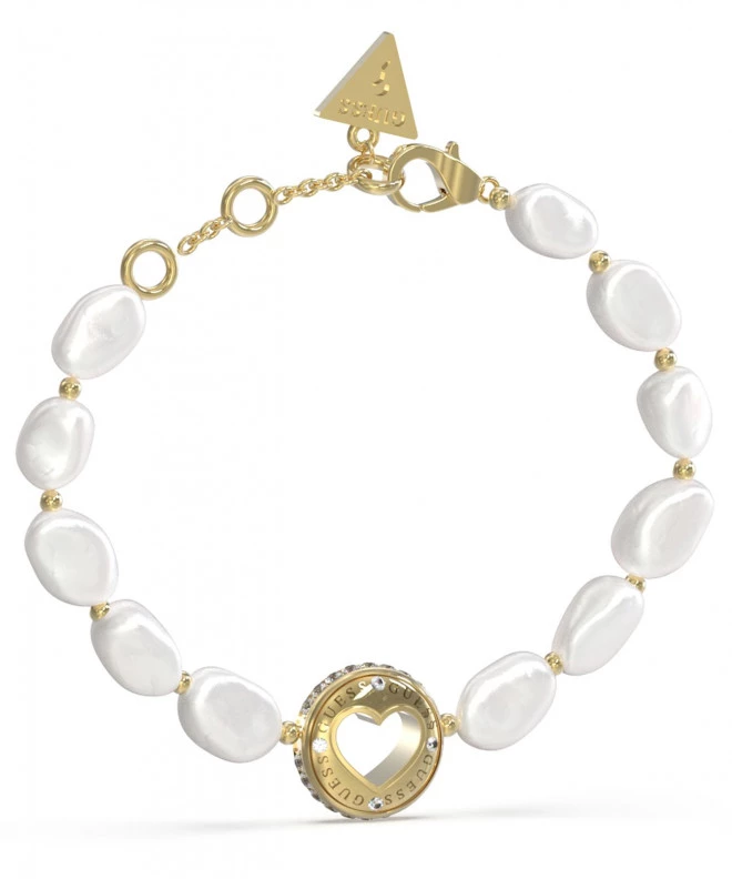 Βραχιόλι Guess Bransoletka Rolling Hearts S JUBB03342JWYGS