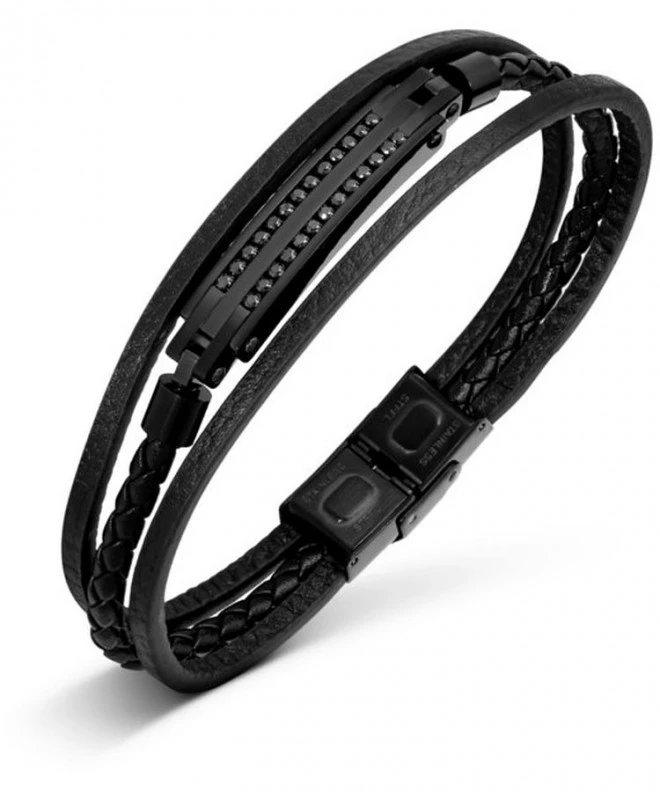 Βραχιόλι Pierre Ricaud Black PR670.BBL