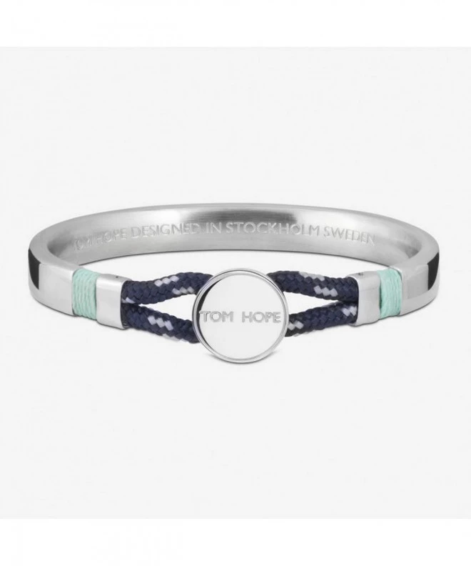 Βραχιόλι Tom Hope Hybrid 1 Ice Blue L TM0359