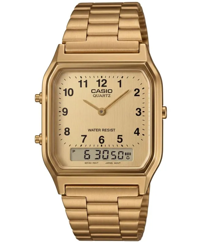 Ρολόι για Γυναίκες και Άνδρες Casio Vintage Classic AQ-230GA-9BMQYES
