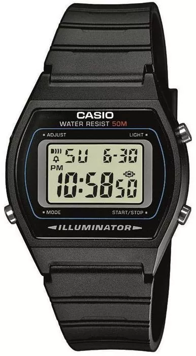 Ρολόι για Γυναίκες και Άνδρες Casio VINTAGE Black W-202-1AVEF