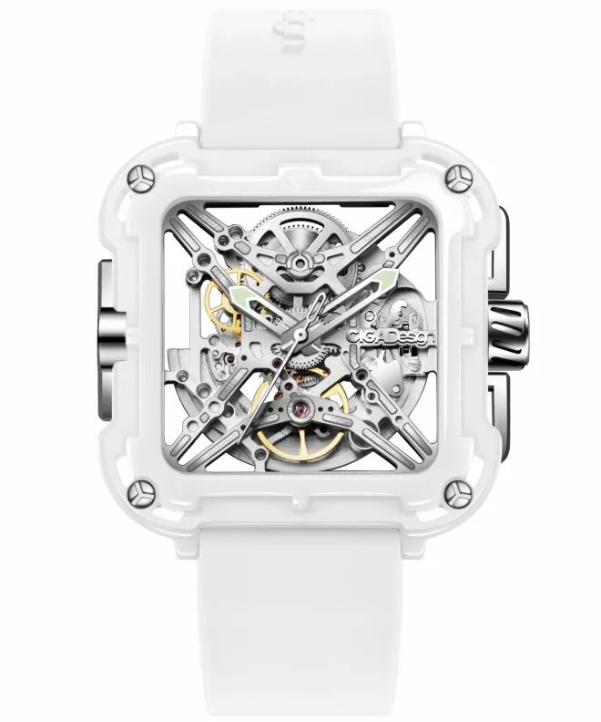Ρολόι Γυναικεία Ciga Design X Series Ceramic Skeleton X012-WS02-W5WH