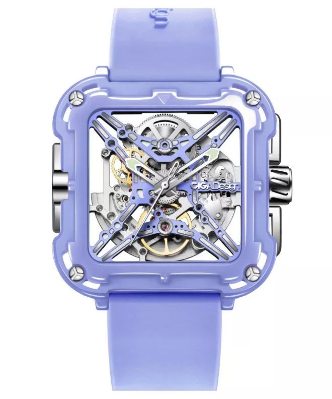 Ρολόι Γυναικεία Ciga Design X Series Ceramic Skeleton X012-PP02-W5PL