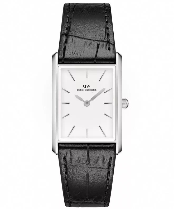 Ρολόι Γυναικεία Daniel Wellington Bound Black Crocodile Silver 24 DW00100697