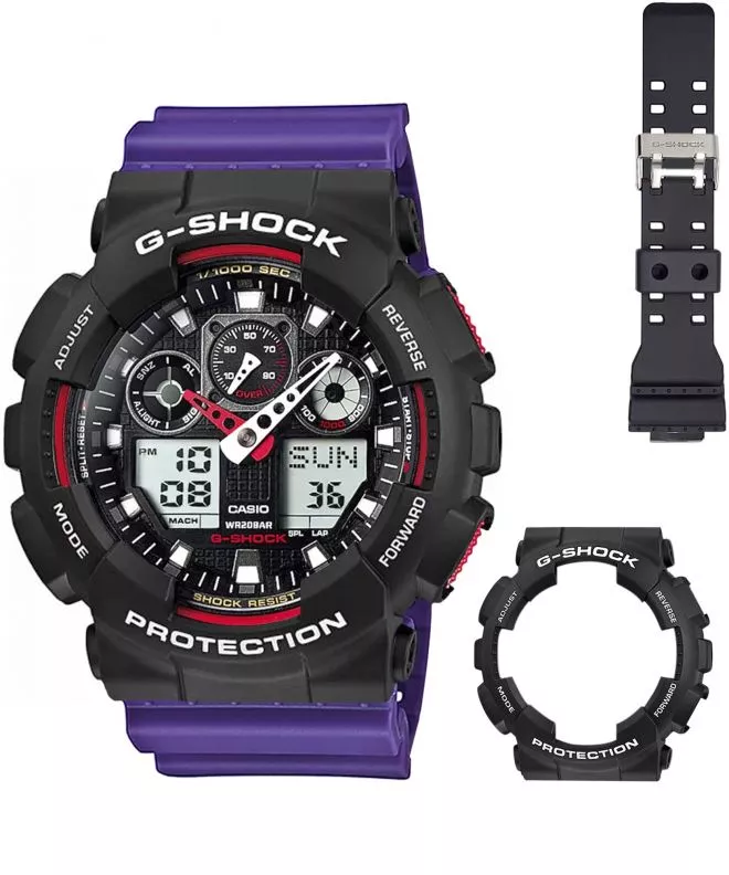Ρολόι Ανδρικά Casio G-Shock GA-100 Original Set GA-100-Set056