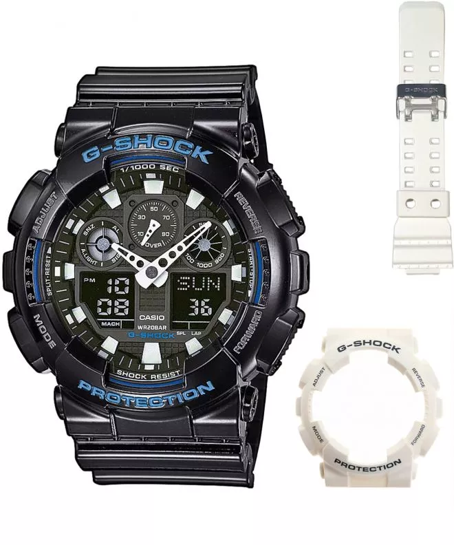 Ρολόι Ανδρικά Casio G-Shock GA-100 Original Set GA-100B-Set095