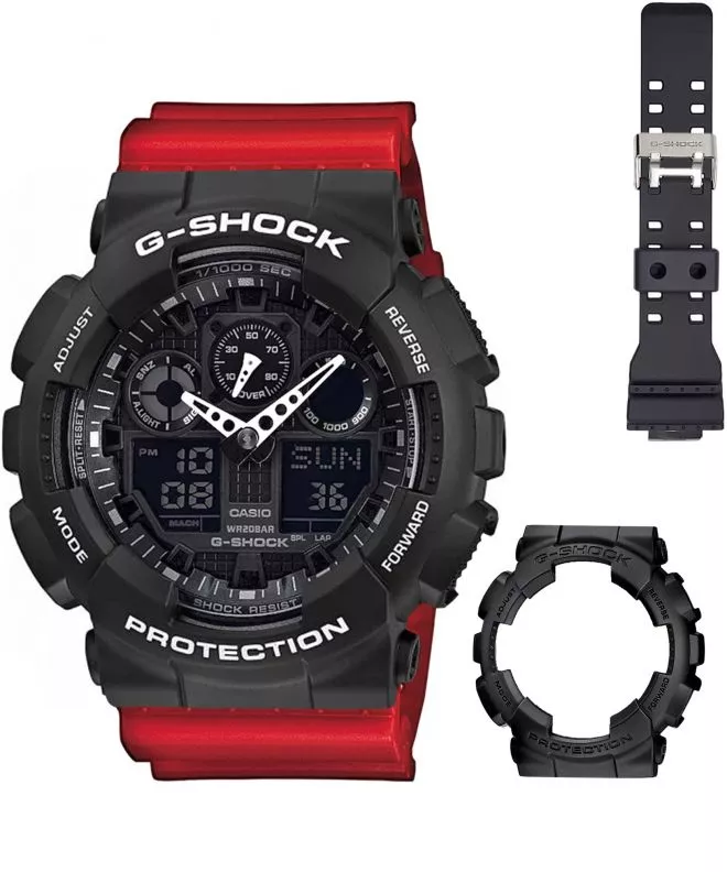 Ρολόι Ανδρικά Casio G-Shock GA-100 Original Set GA-100-Set021