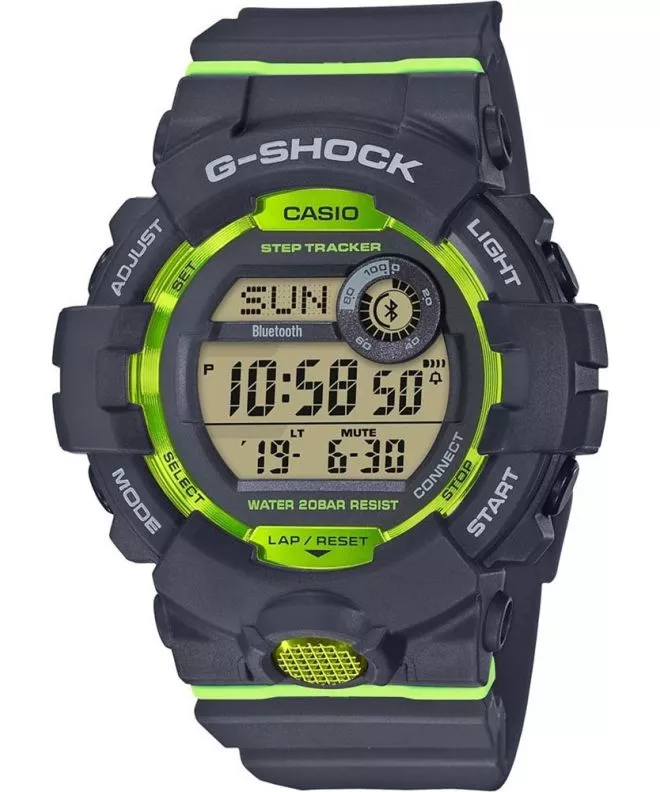Ρολόι Ανδρικά Casio G-Shock Original G-Squad Bluetooth Sync Step Tracker GBD-800-8ER