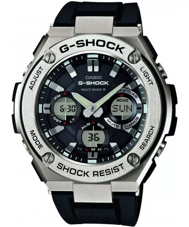 Ρολόι Ανδρικά G-SHOCK Casio G-Steel Solar Waveceptor GST-W110-1AER