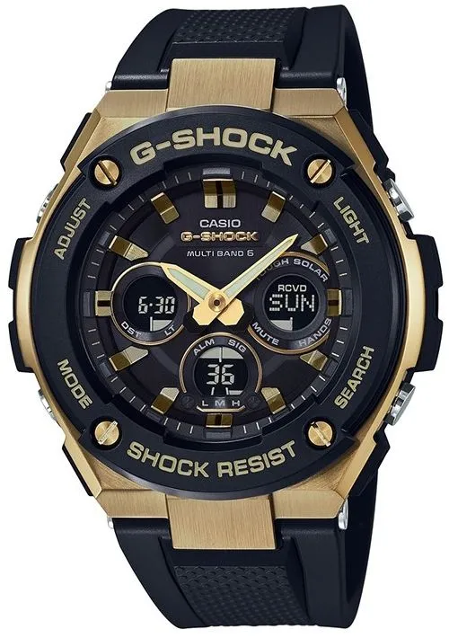 Ρολόι Ανδρικά G-SHOCK Casio G-Steel Solar Waveceptor GST-W300G-1A9ER