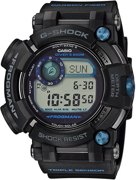 Ρολόι Ανδρικά G-SHOCK Casio Frogman GWF-D1000B-1ER