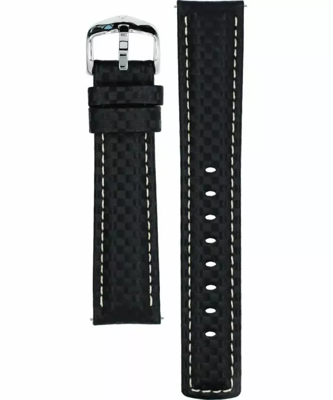 Λουράκι Hirsch Carbon L 20 mm 02592050-2-20
