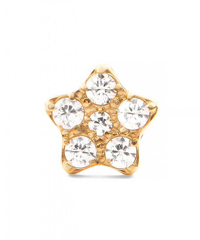 Σκουλαρίκι Daniel Wellington Crystal Star Stud Gold DW00400864