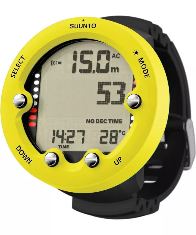 Υπολογιστής Κατάδυσης Suunto Zoop Novo Lemon Yellow SS051036000