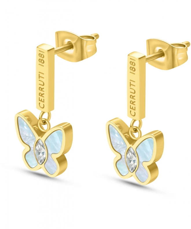 Σκουλαρίκια Cerruti 1881 Luxury Mariposa.2 CIJLE0007202