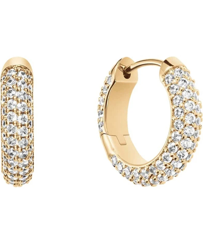 Σκουλαρίκια Daniel Wellington Pavé Crystal Pendant Gold DW00400642
