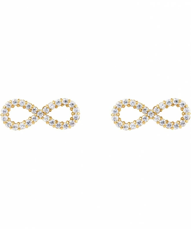 Σκουλαρίκια Daniel Wellington Mirelle Infinity Gold DW00401614