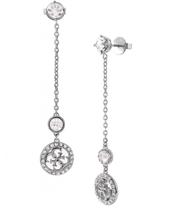 Σκουλαρίκια Guess Kolczyki Life in 4G JUBE02134JWRHT/U