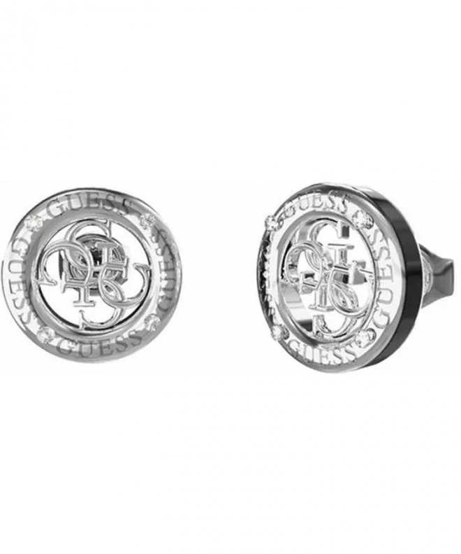 Σκουλαρίκια Guess Kolczyki 4G Loop JUBE02287JWRHBKT/U