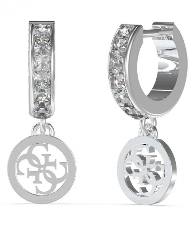 Σκουλαρίκια Guess Kolczyki Huggie Me JUBE03147JWRHT/U