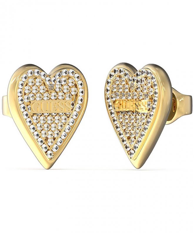 Σκουλαρίκια Guess Kolczyki Love Me Tender JUBE03245JWYGT-U