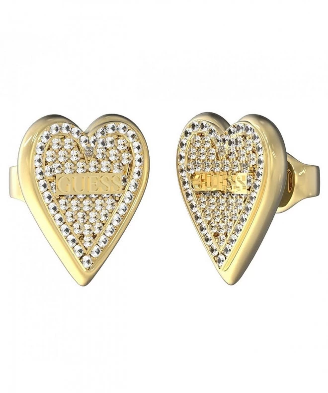 Σκουλαρίκια Guess Kolczyki Love Me Tender JUBE03251JWYGT-U
